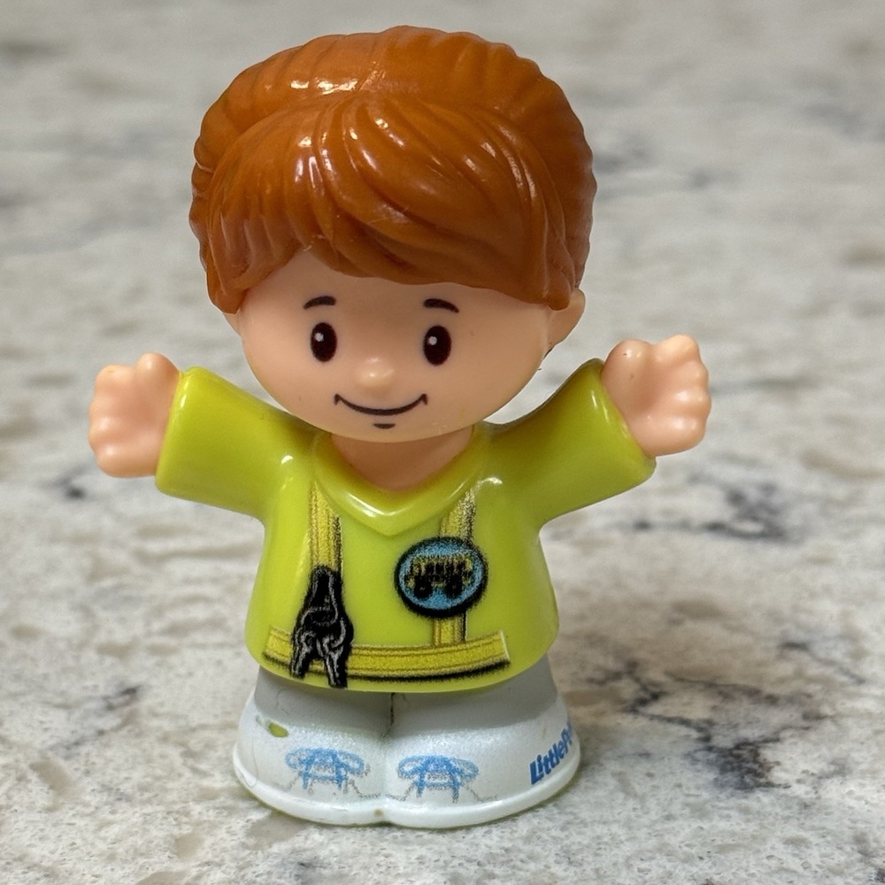 Fisher Price Little People Emily School Bus Driver Red Ponytail Girl 2016